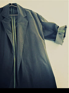 0010 Coat Light - Khaki Cotton Imperméable
