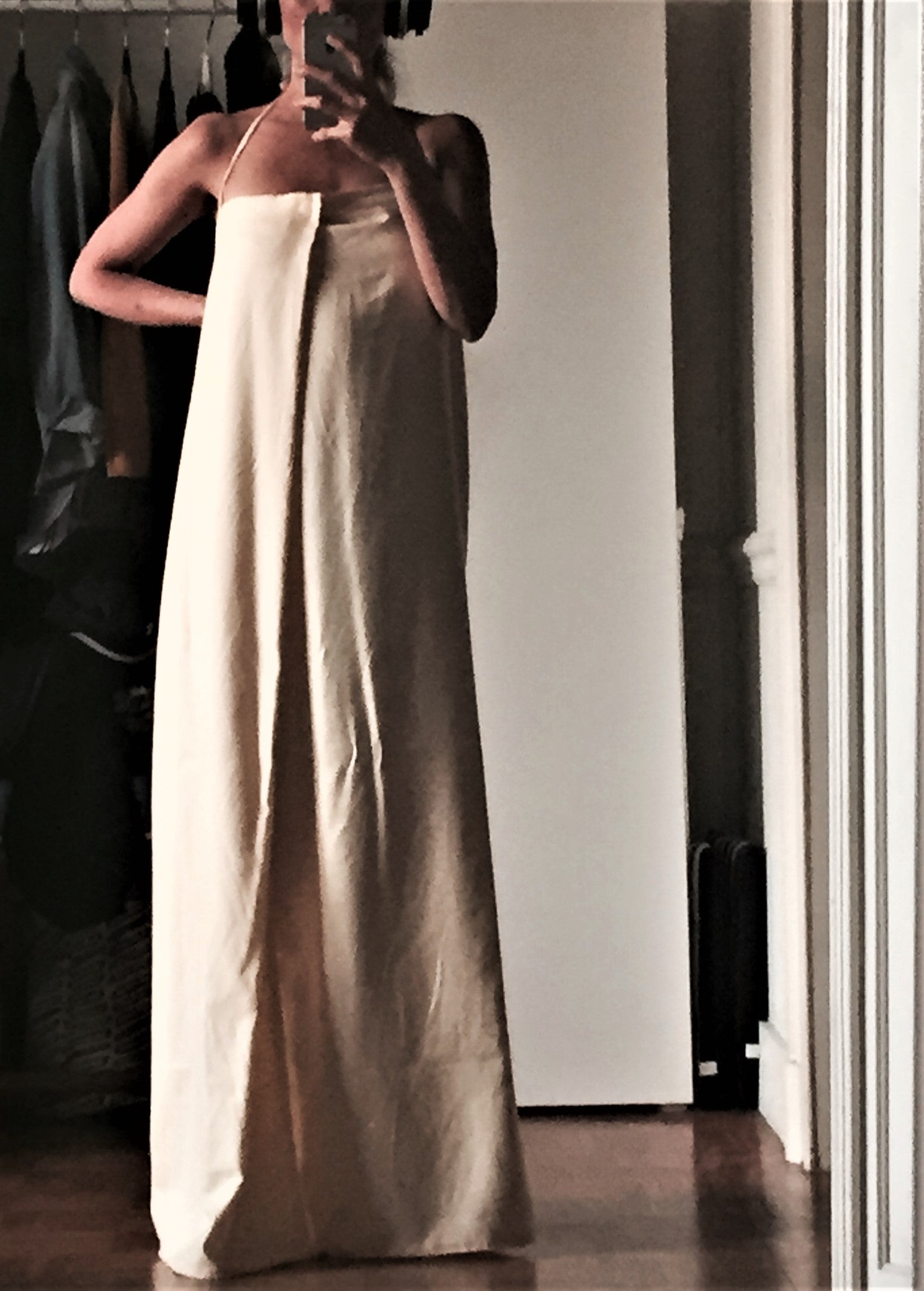 0110 Jump Dress - Light Yellow