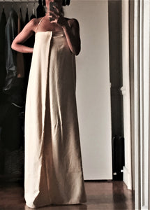 0110 Jump Dress - Light Yellow