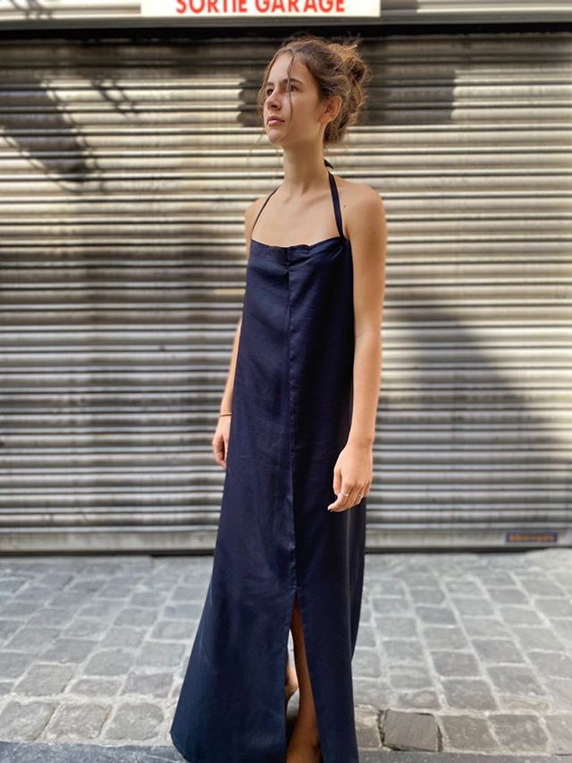 0110 Jump Dress - Bamboo Silk